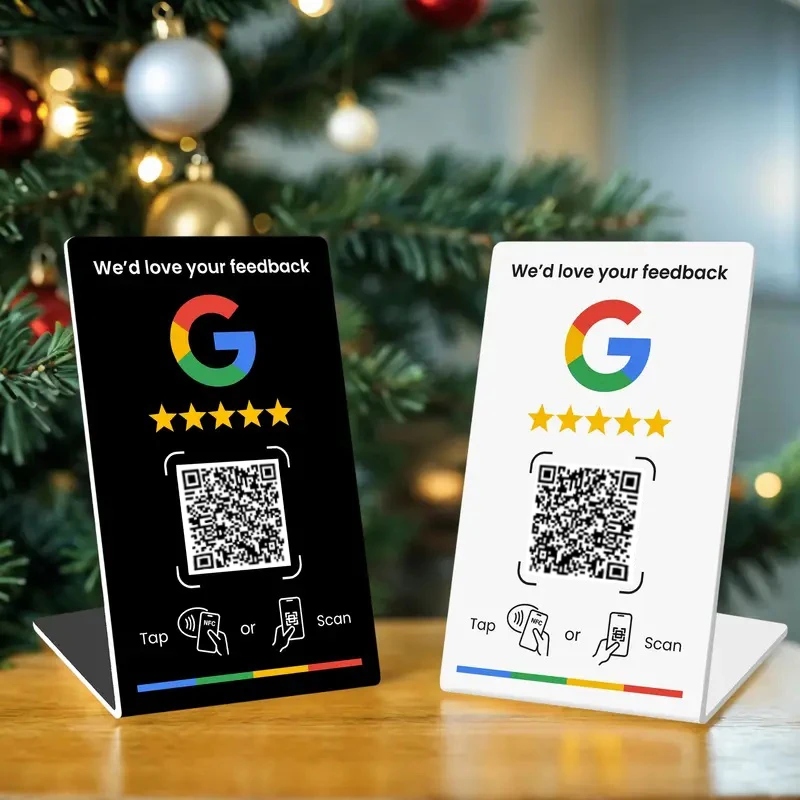 Stand tipo L con el diseño genérico de Google